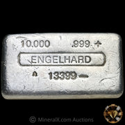 10oz Engelhard 3rd Series 5 Digit Prototype Vintage Silver Bar With Unique Prefix & Suffix Serial