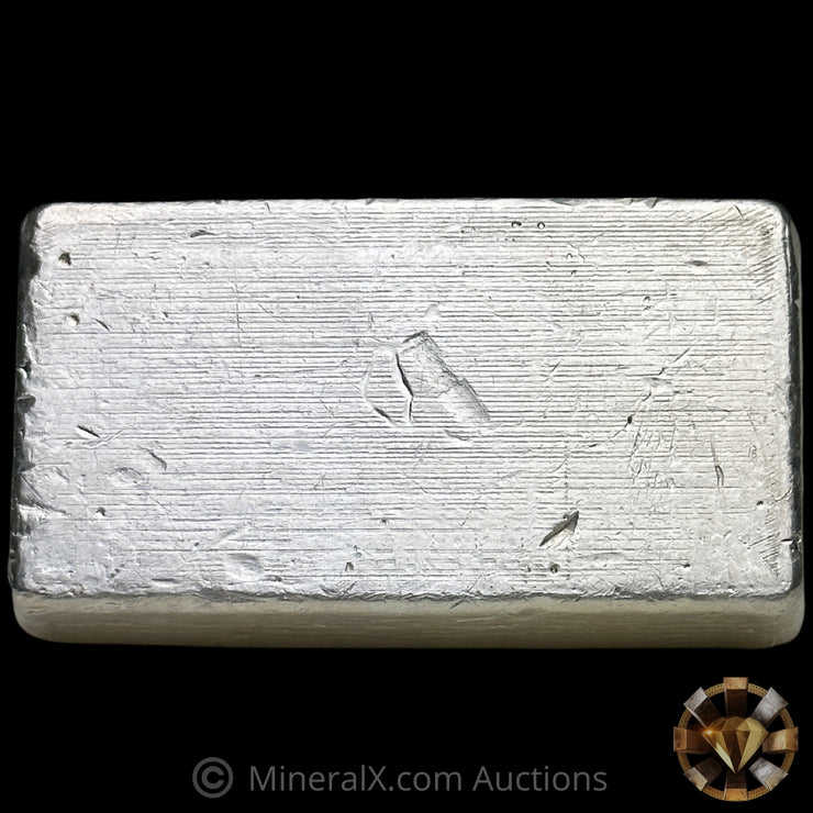 10oz Engelhard 3rd Series 5 Digit Prototype Vintage Silver Bar With Unique Prefix & Suffix Serial