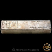 50.31oz Hallmark Precious Metals HPM Seattle Vintage Silver Bar