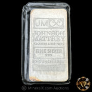 10oz 1982 Ranchers Exploration Johnson Matthey JM Vintage Silver Bar In Seal