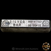 50oz Omega M & B Mining Vintage Silver Bar