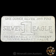 1oz 1972 Foster Vintage Silver Art Bar