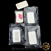 x5 1oz Engelhard Vintage Silver Bars