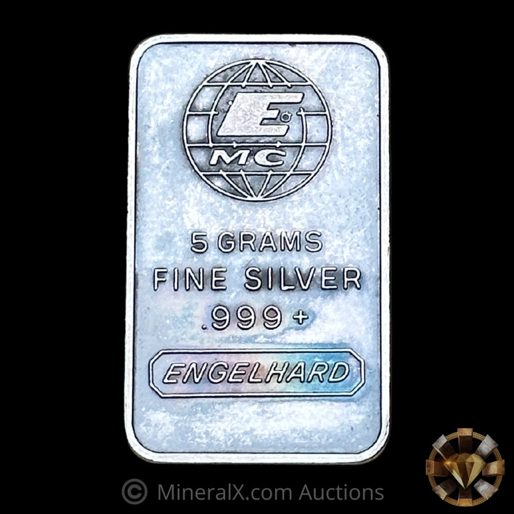 5g Engelhard No Serial Variety Vintage Silver Bar