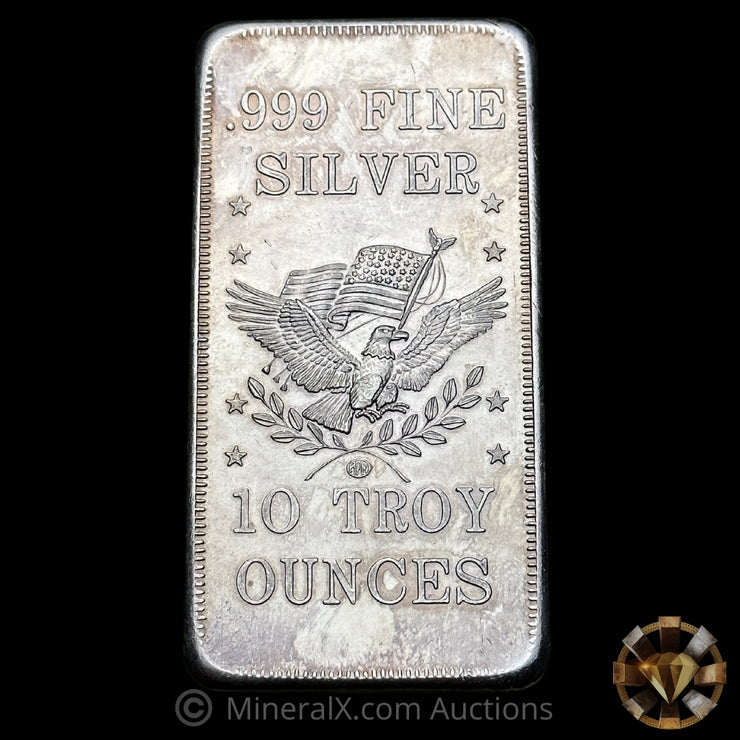 10oz Pioneer Round Up Club Laughlin Nevada Vintage Silver Bar