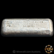 10oz Golden Analytical GA Vintage Silver Bar