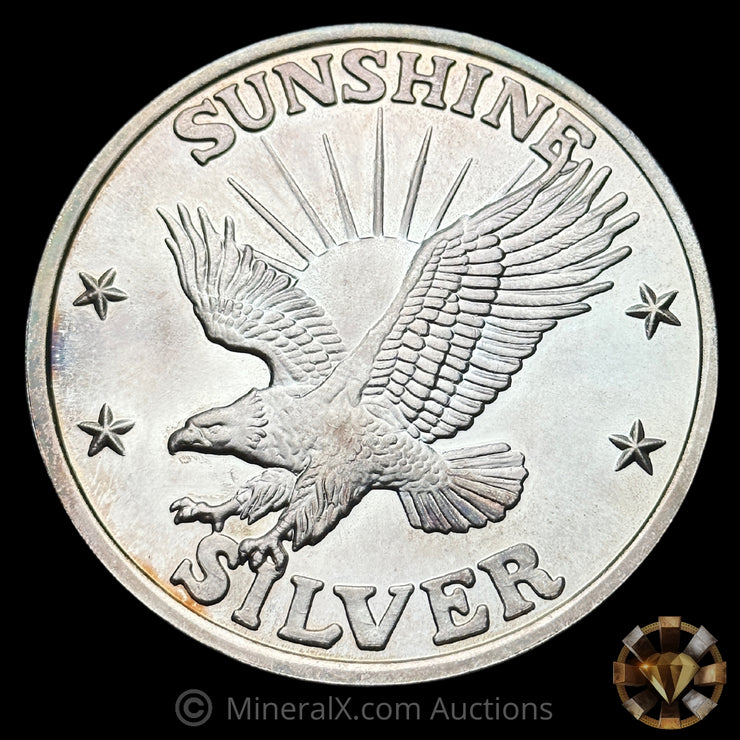 10oz Sunshine Mining Vintage Silver Round