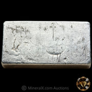 10oz Engelhard Bull Logo Vintage Silver Bar