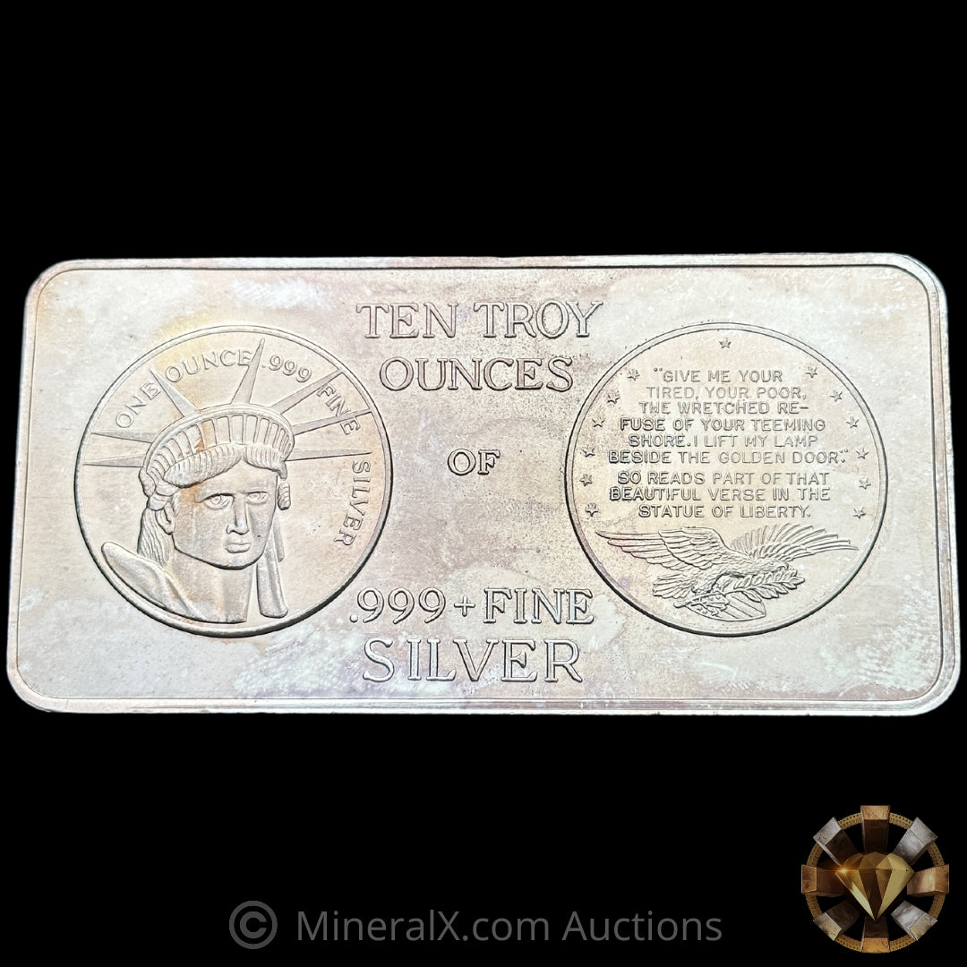 10oz South East Refining Vintage Silver Bar – MineralX
