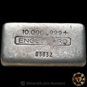 10oz Engelhard 3rd Series Leading 0 Serial Vintage Silver Bar