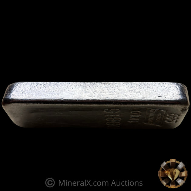 Kilo Engelhard London Rare D Prefix Serial Vintage Silver Bar – MineralX