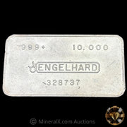 10oz Engelhard Bull Logo No Dot Variety Vintage Silver Bar