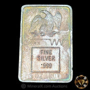 5oz CMX Seattle Vintage Silver Bar