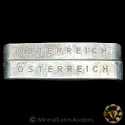 x2 100g Osterreich Austria Vintage Silver Bars