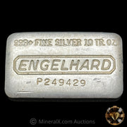 10oz Engelhard P Loaf Vintage Silver Bar