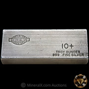 10oz Drew Refiners Assayers Vintage Silver Bar