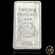 250g Heraeus Feinsilber Vintage Silver Bar