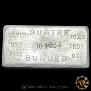 10.29oz Quatre Bonded (Cascade Refining) Vintage Silver Bar