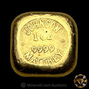 1oz Johnson Matthey JM Australia Vintage Gold Bar