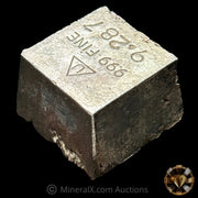 9.287oz Delta Smelting & Refining Vintage Silver Bar / Cube