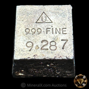 9.287oz Delta Smelting & Refining Vintage Silver Bar / Cube