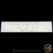 5.07oz Kingsmen Silver Vintage Extruded Bar