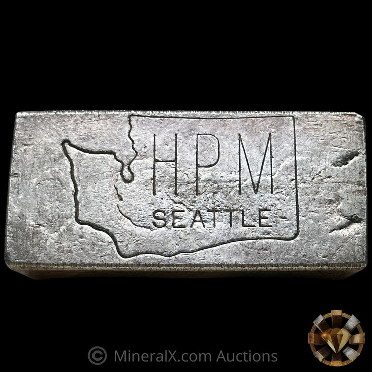 10.05oz Hallmark Precious Metals HPM Seattle Vintage Silver Bar