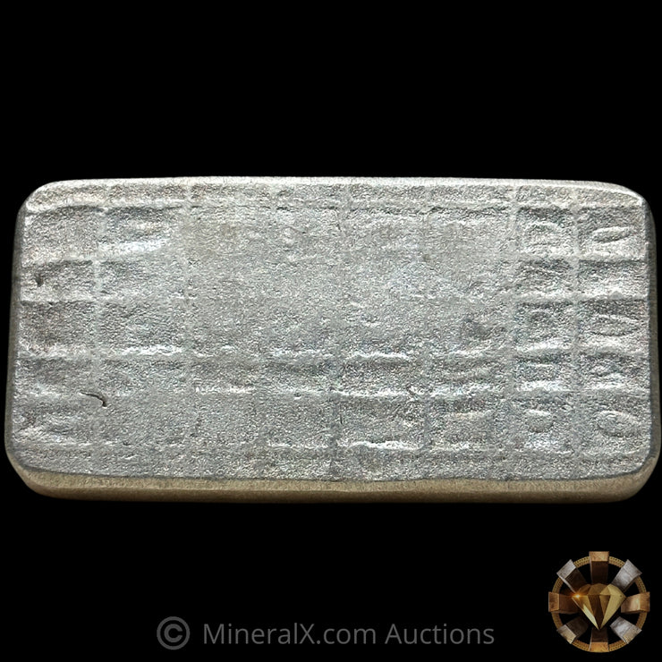 10oz Silvertowne Gridback Vintage Silver Bar