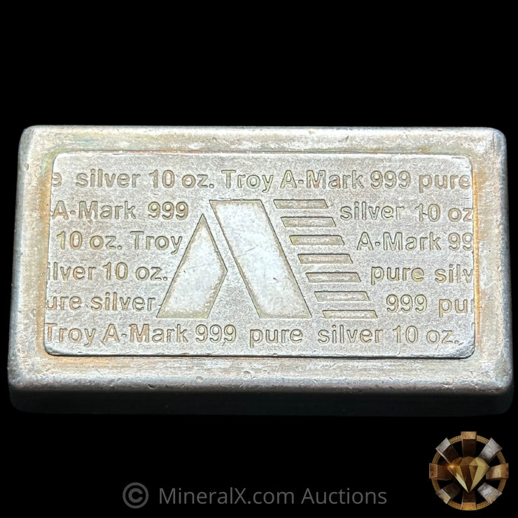 10oz AMARK Vintage Stacker Silver Bar