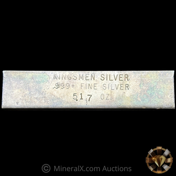 5.17oz Kingsmen Silver Vintage Extruded Bar