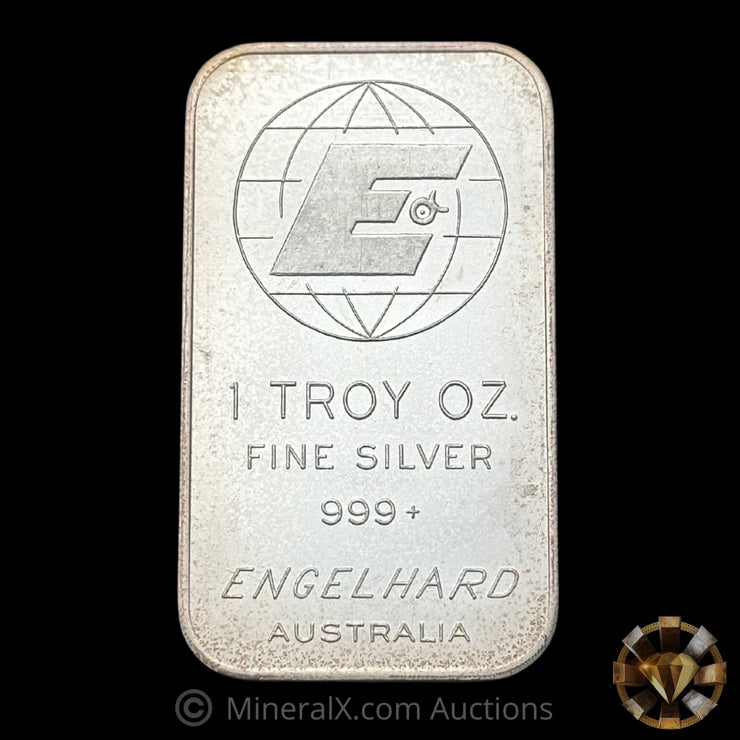 1oz Engelhard Australia Vintage Silver Art Bar