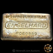 10oz Engelhard Waffleback Vintage Silver Bar