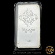 10oz 1082 Ranchers Exploration Escalante Mine Johnson Matthey Vintage Silver Bar in Original Seal