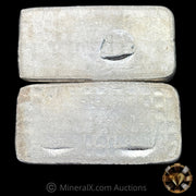 x2 10oz Silvertowne Consecutive Serial Vintage Silver Bars