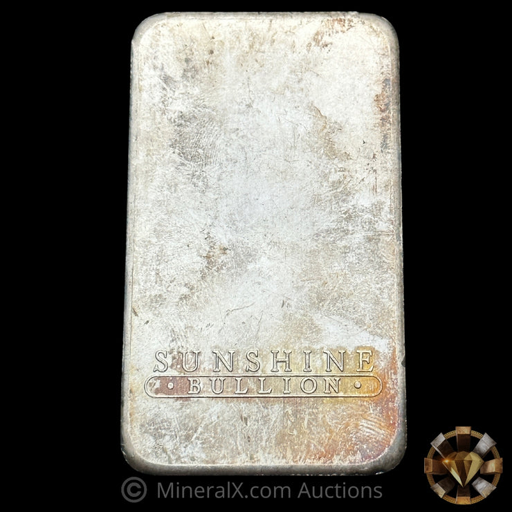 10oz 1984 Sunshine Mining Vintage Silver Bar