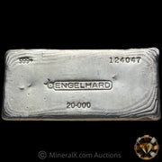 20oz Engelhard Bull Logo Vintage Silver Bar