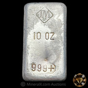 10oz Johnson Matthey JM Vintage Silver Bar