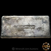 20oz Engelhard Bull Logo Vintage Silver Bar