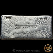 20oz Engelhard Bull Logo Vintage Silver Bar