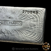 20oz Engelhard Bull Logo Vintage Silver Bar