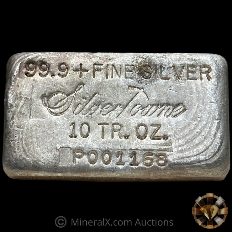 10oz Engelhard Silvertowne Vintage Silver Bar