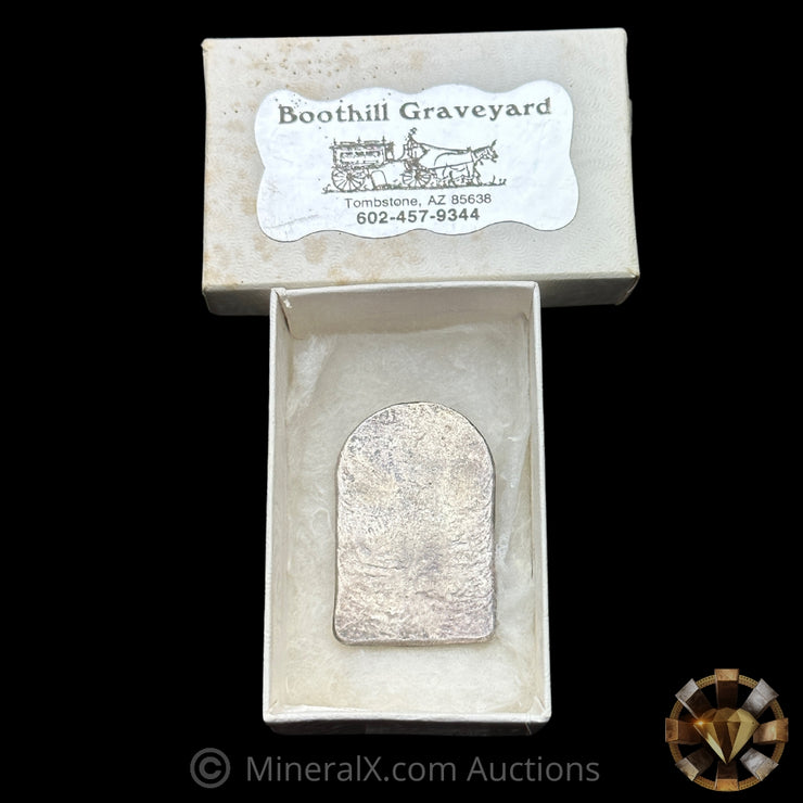 1oz Tombstone AZ Vintage Silver Bar