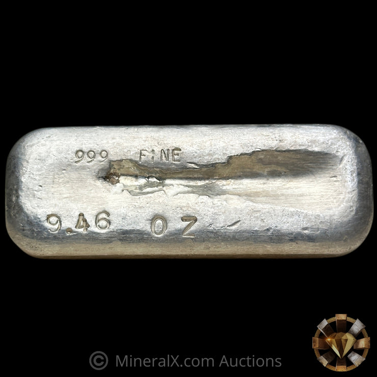 9.46oz Alexander Westerfall AW Aztec Sun Vintage Silver Bar