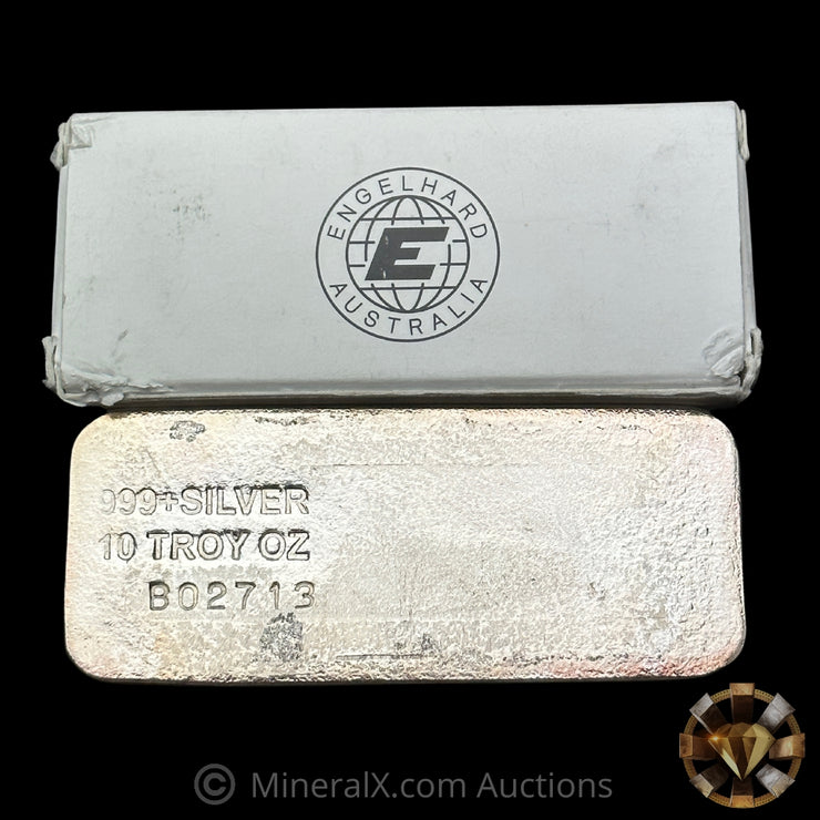 10oz Engelhard Australia Silver Bar with Box