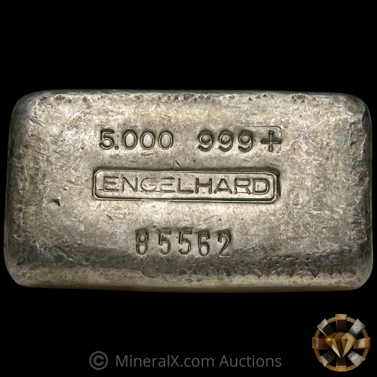 5oz Engelhard Vintage Silver Bar