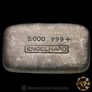 5oz Engelhard 4th Series "Absent Serial" Vintage Silver Bar