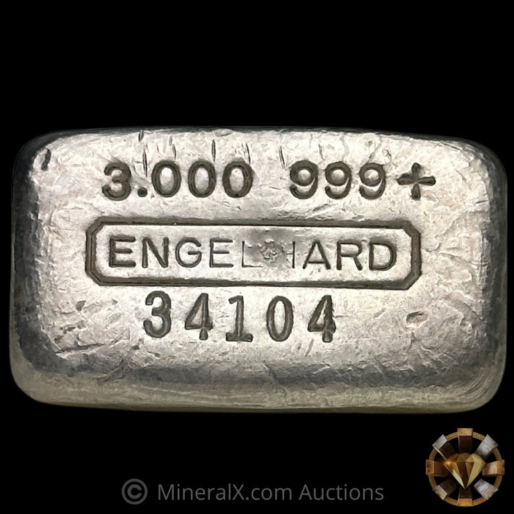 3oz Engelhard Vintage Silver Bar