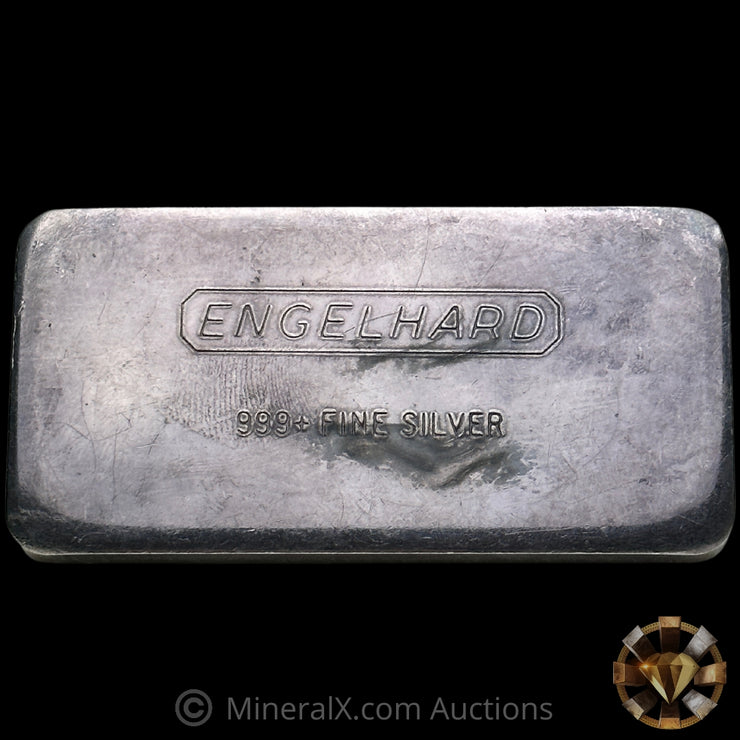 14.90oz Engelhard "Absent Serial" Extruded Vintage Silver Bar