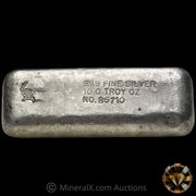 10oz Golden Analytical GA Vintage Silver Bar