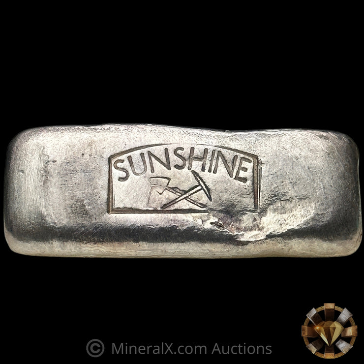 3.40oz Sunshine Mining Vintage Silver Bar